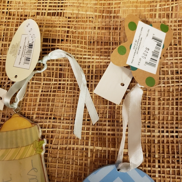 Set of First Christmas Ornaments - Picture 2 of 4